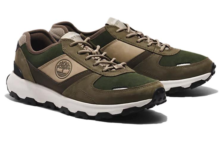 Timberland Winsor Trail Slip-Resistant Low-Top Casual Shoes Men's Green купить в интернет-магазине Yoocart с быстрой доставкой по России.