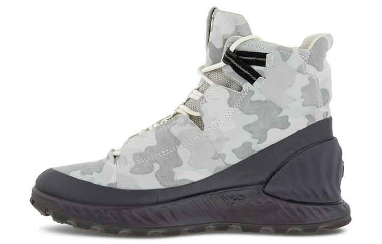 Ecco Ankle Boots Men Gray Black