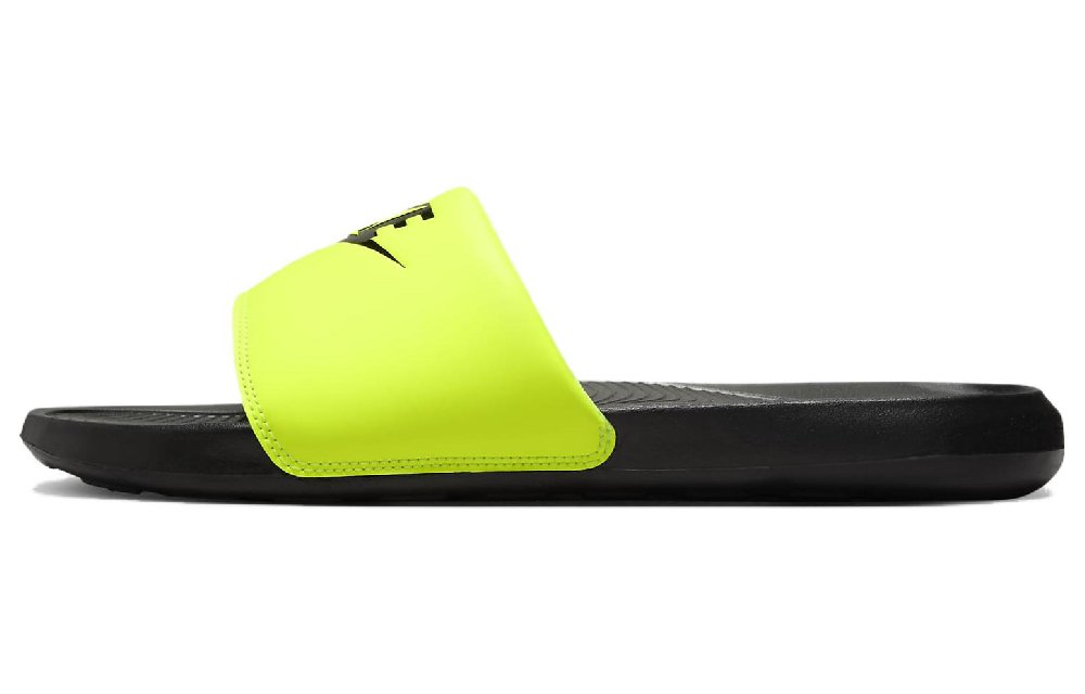 Nike Victori One Slides 'Yellow Black'