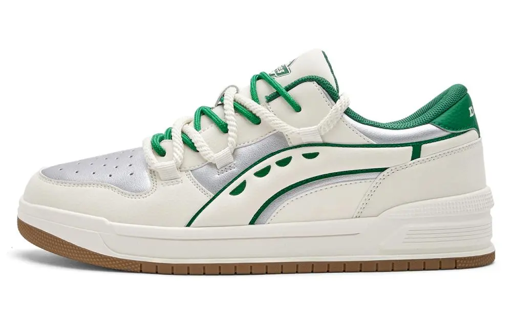 Dickies Low Top Skateboard Shoes Men's White Green