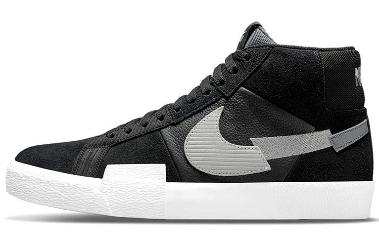 Nike Blazer Mid Mosaic Black Grey