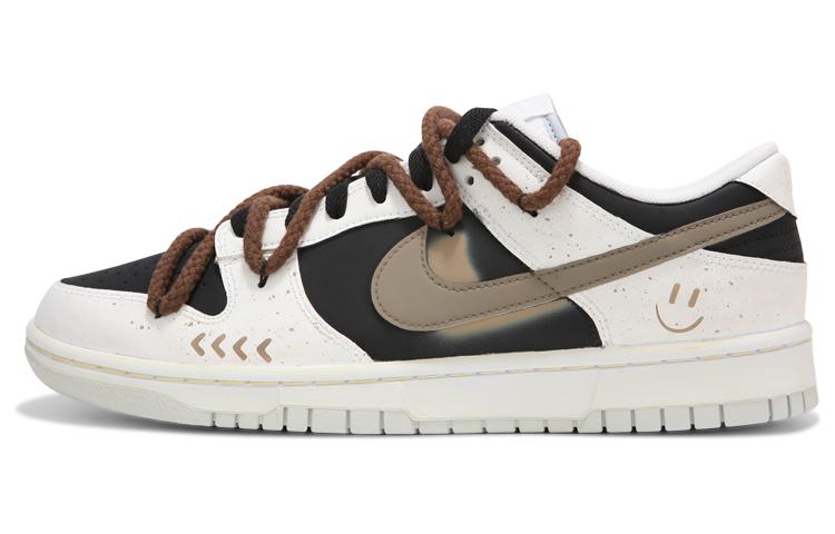 Nike Dunk Low-Top Skateboard Shoes GS Brown