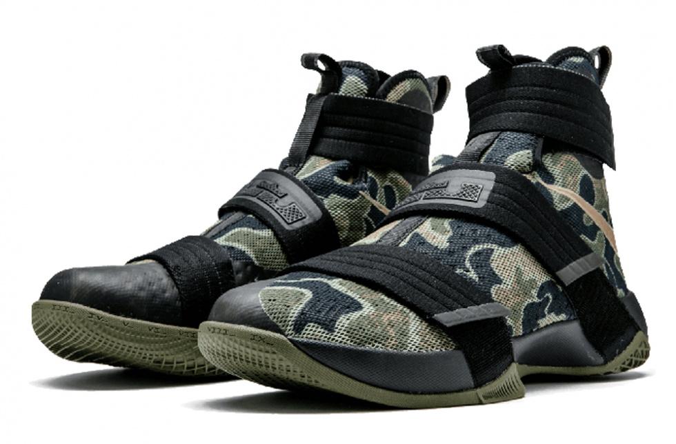 NIKE Zoom Soldier 10 Баскетбольные кроссовки Высокие Мужские