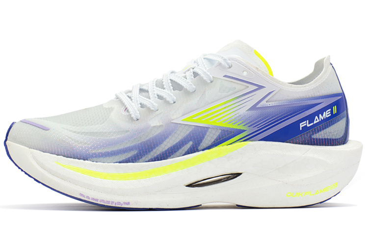 361° Feiran 2 CQT Low Top Running Shoes Women's White Blue