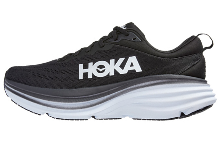 HOKA ONE ONE Bondi 8 Black White Women's