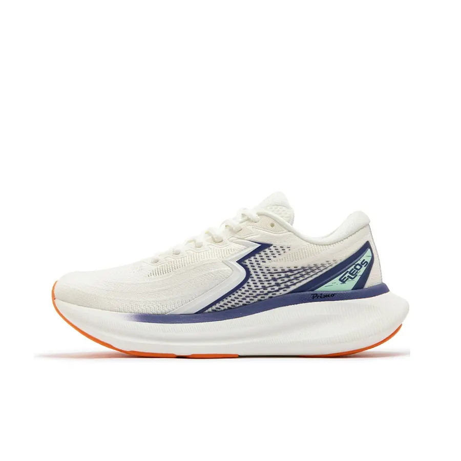 361° International Thread ELEOS Cushioning Anti-Slip And Wear-Resistant Low-Top Running Shoes Unisex White Green