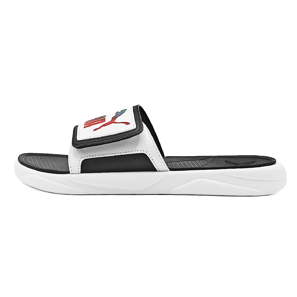 PUMA ROYALCAT COMFORT 2 Rubber Odor Resistant Cushioning Slide Slippers Men's White