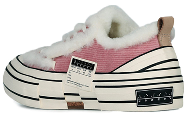 VESSEL Lows Winter Warmers Low-Top Skateboard Shoes Unisex Light Pink купить в интернет-магазине Yoocart с быстрой доставкой по России.