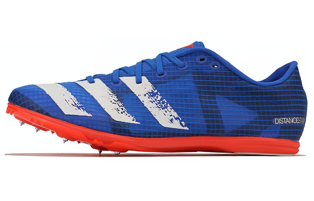Adidas Distancestar Durable Breathable Low-Top Running Shoes Unisex Blue