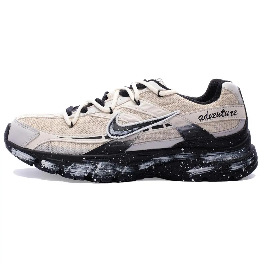Nike Initiator Cushioning Abrasion Resistant Breathable Low top Casual City Commute Running Shoes Unisex Khaki