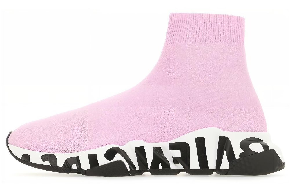 Balenciaga Speed Trainer 'Midsole Graffiti Light Pink' Women's