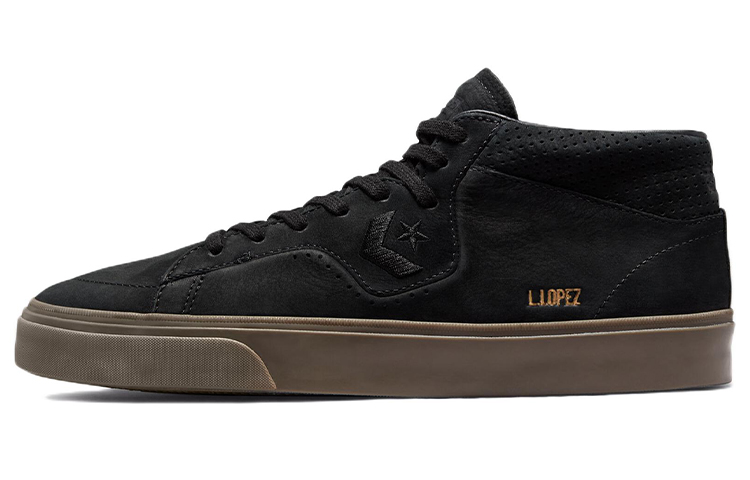 Converse Louie Lopez Pro Mid 'Black Dark Mushroom'