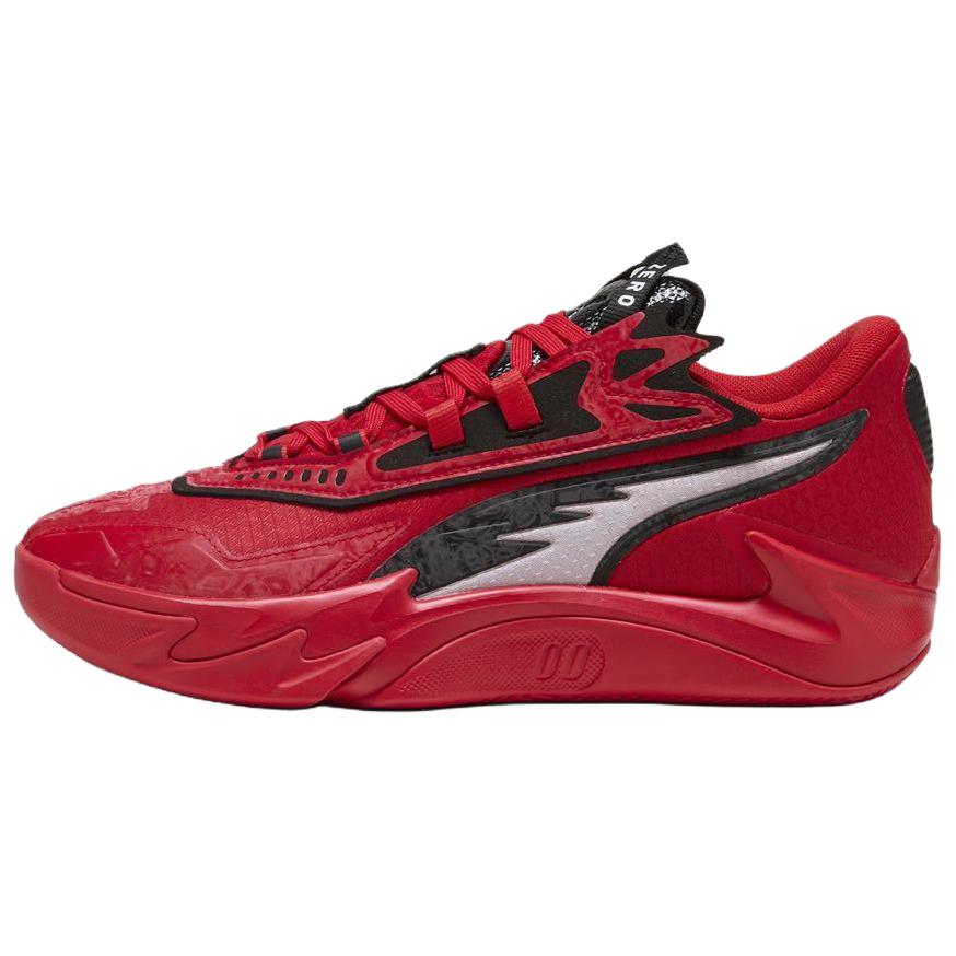 PUMA Scoot Zeros II Abrasion Resistant Low Top Tennis Shoes Men's Red