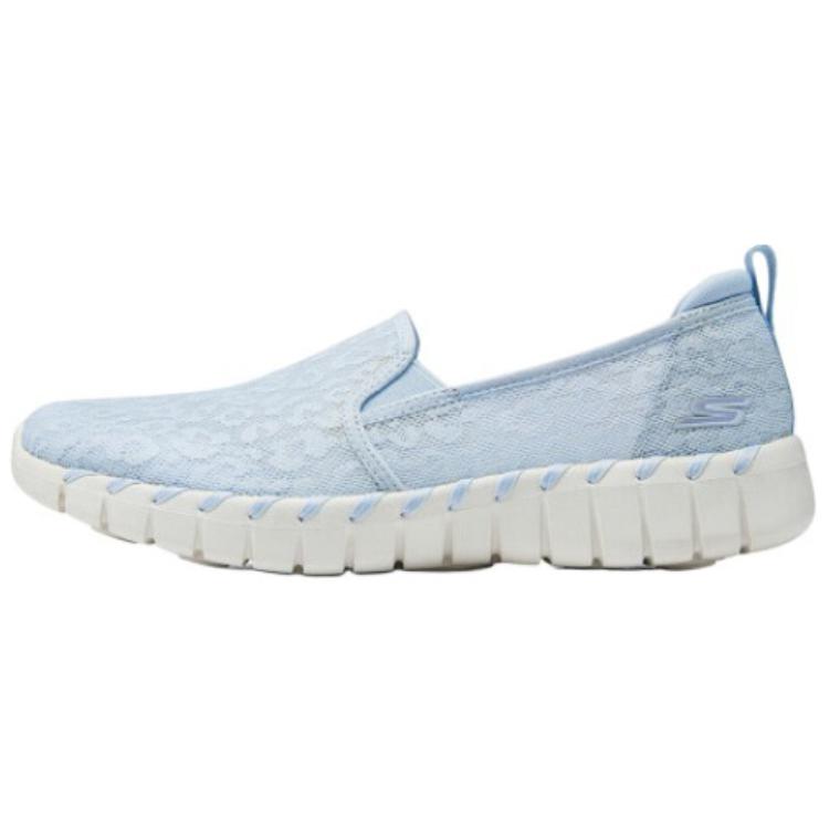 Skechers Go Walk Smart Breathable Lightweight Low-Top Casual Shoes Women's Blue