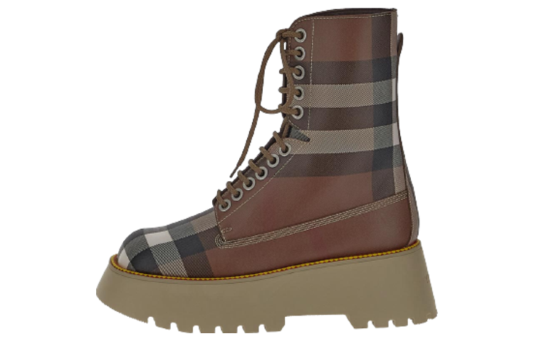 Burberry Ankle Boots Women's Russet