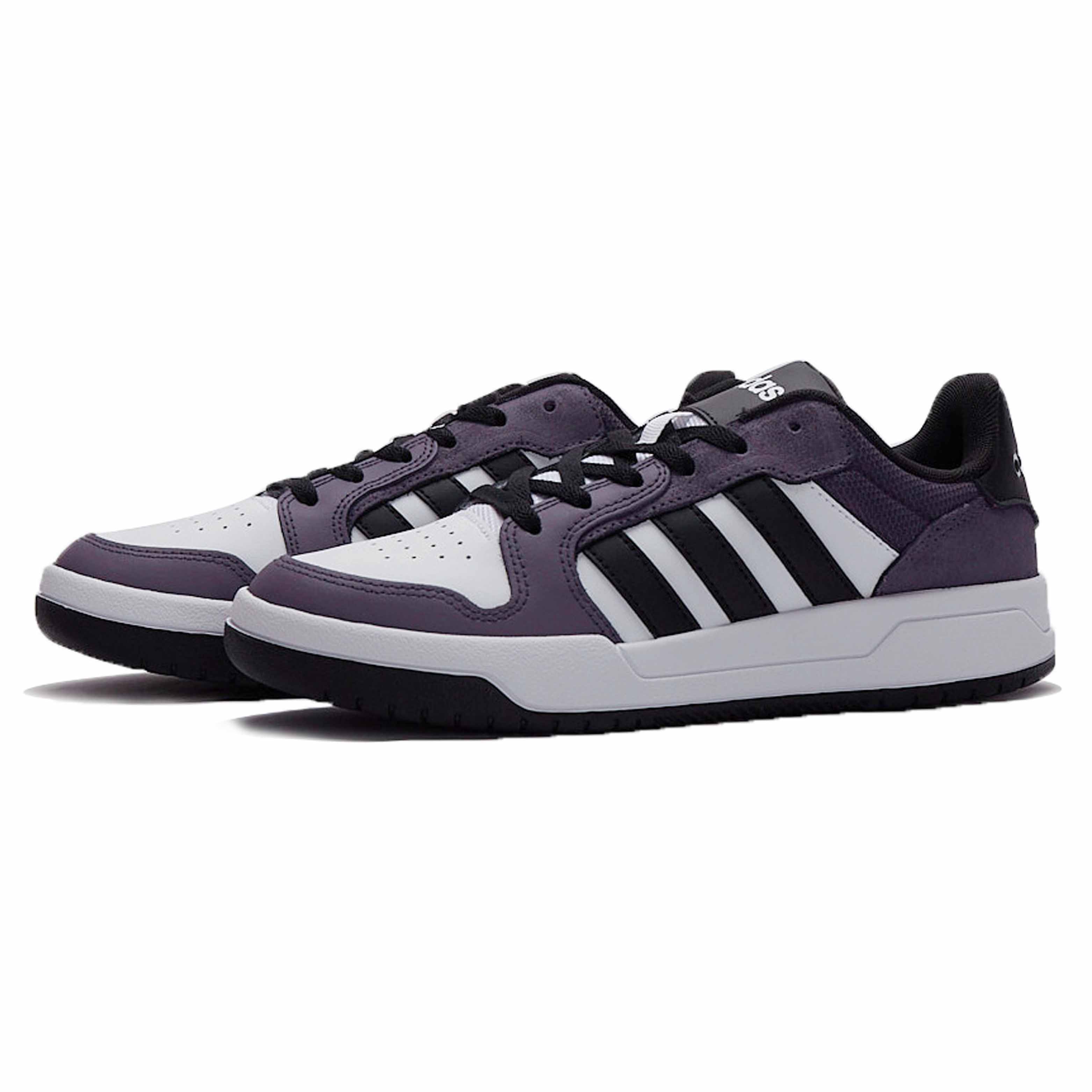 Adidas Neo Entrap Skateboard Shoes Unisex Low top Black/White/Purple купить в интернет-магазине Yoocart с быстрой доставкой по России.