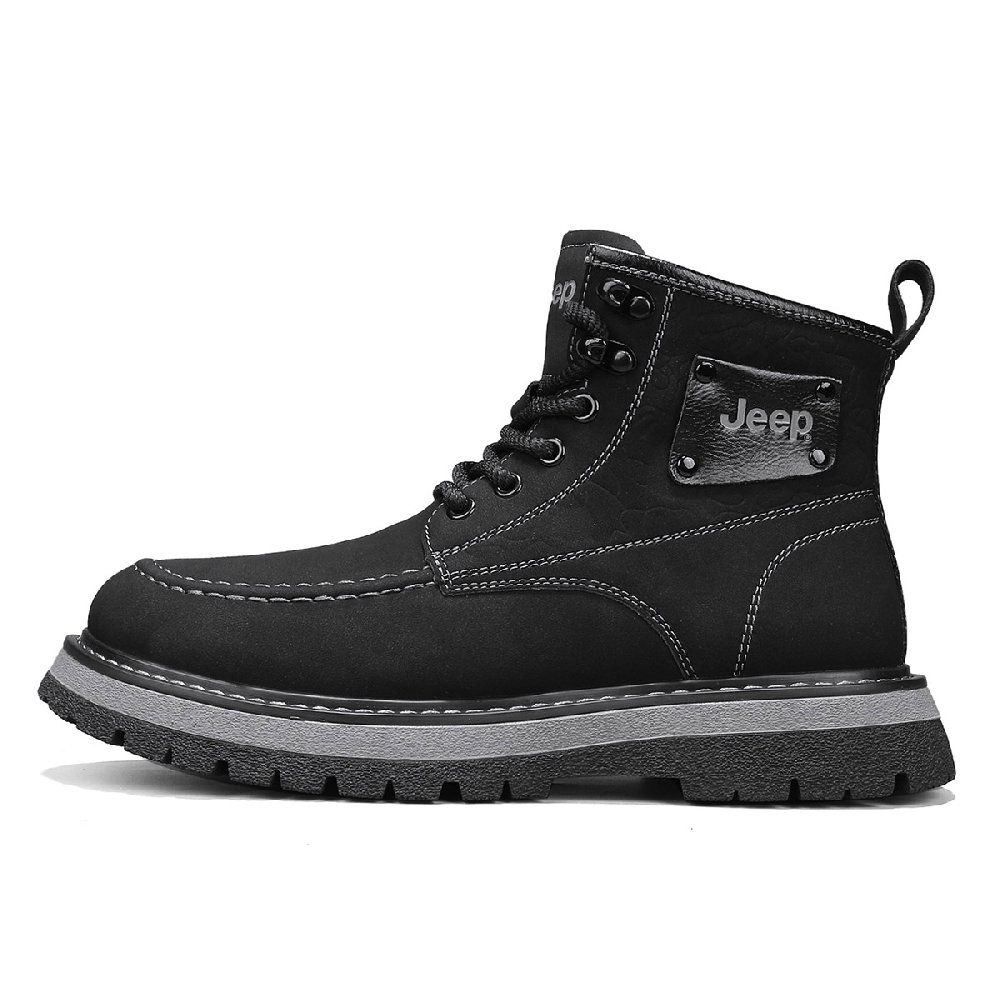 Jeep Crew Martin Boot Men's Black