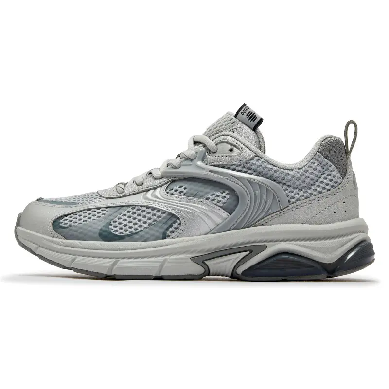 361° Cushioning, Wear Resistant Low top Chunky Sneakers Women's Gray