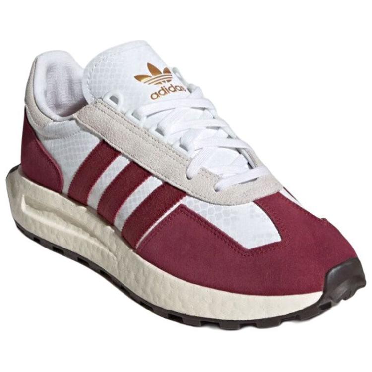 Adidas Originals Retropy E5 Anti-Slip Wear-Resistant Low-Top Running Shoes Unisex Red
