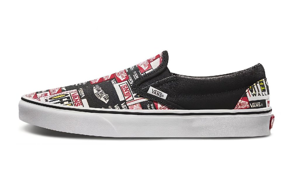 Slip On Vans 'Label Mix'