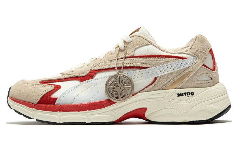 PUMA Teveris Nitro Cny Papermaking 'Beige Red White'
