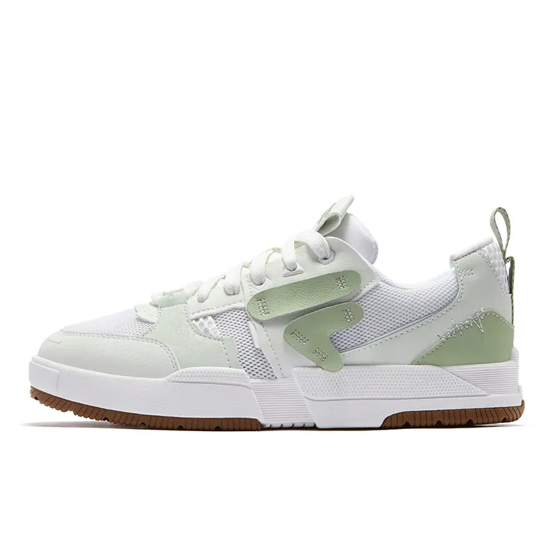 FILA FUSION GEOMETRY Geometric Shoes Low Top Skateboard Shoes Women's Green Velvet