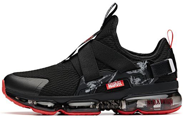 MARVEL x Anta SEEED Cushioning Rebound Low-Top Running Shoes Women's Black