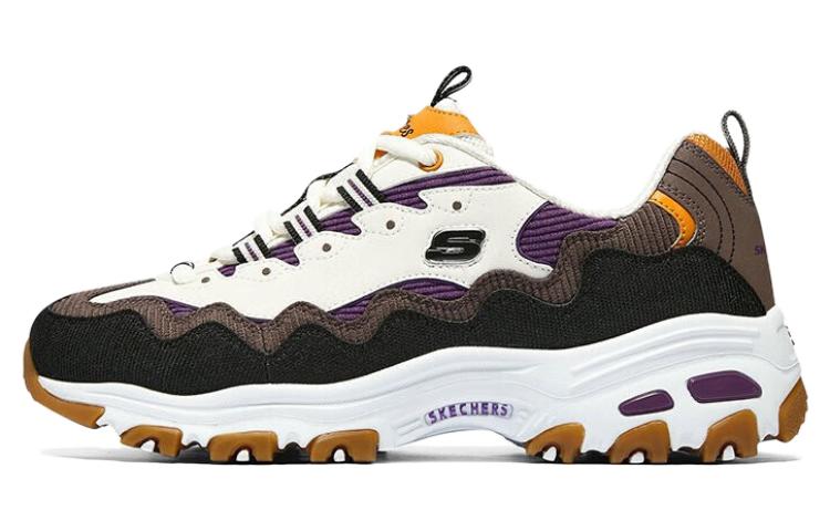 Skechers D'lites 1.0 'White Black Brown' Women's