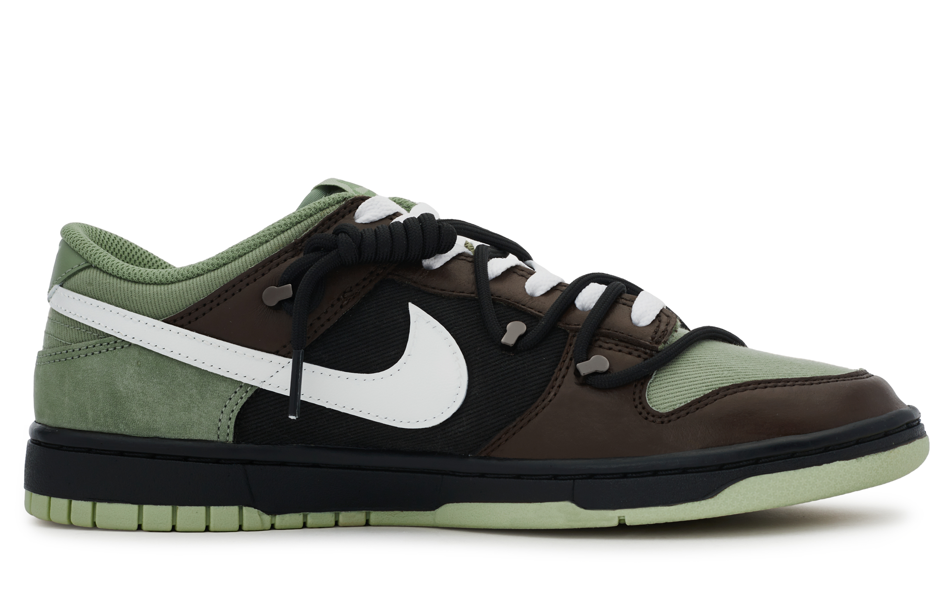 Nike Dunk Low 811 Manufactured Occam Razor Anti-Slip Wear-Resistant Low-Top Skateboard Shoes Unisex Green Brown Black купить в интернет-магазине Yoocart с быстрой доставкой по России.