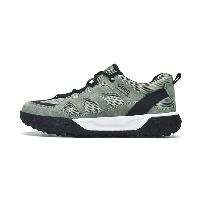 Jeep Casual Shoes Unisex Low Top Green