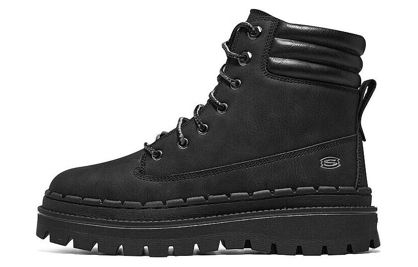 Skechers Short Martin Boot Women's Black