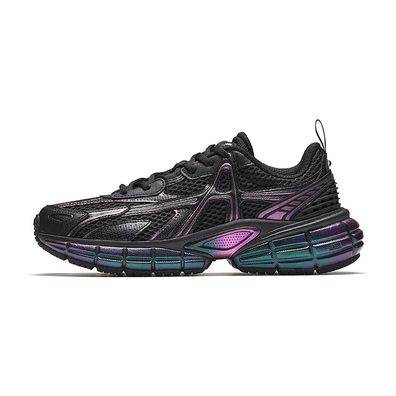 Anta Cushioning And Breathable Low top Casual Shoes Men's Black
