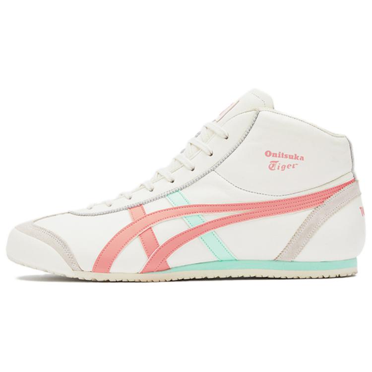 Onitsuka Tiger Mexico Mid Runner White Pink Aqua