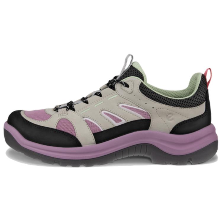 Ecco Low-Top Outdoor Shoes Women's Gray Purple