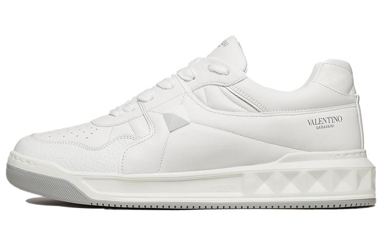Valentino One Stud Low 'White Grey' 2023
