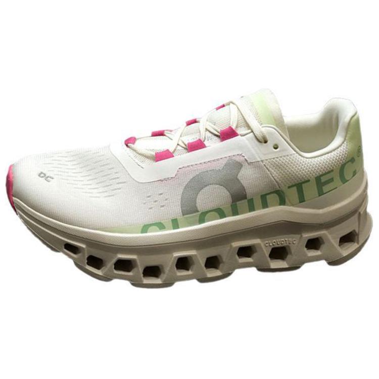 On Running CloudmOnster White Lima Women's