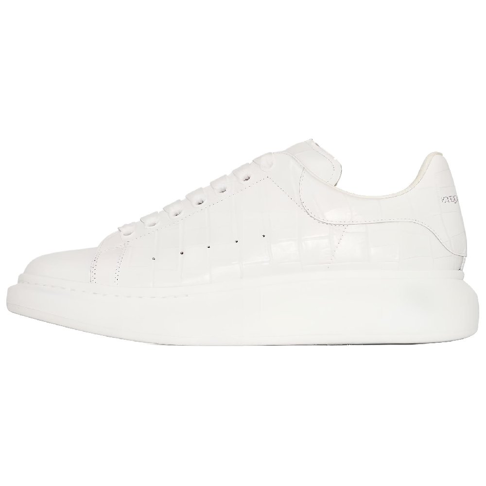 Alexander McQueen Oversized White White Croc