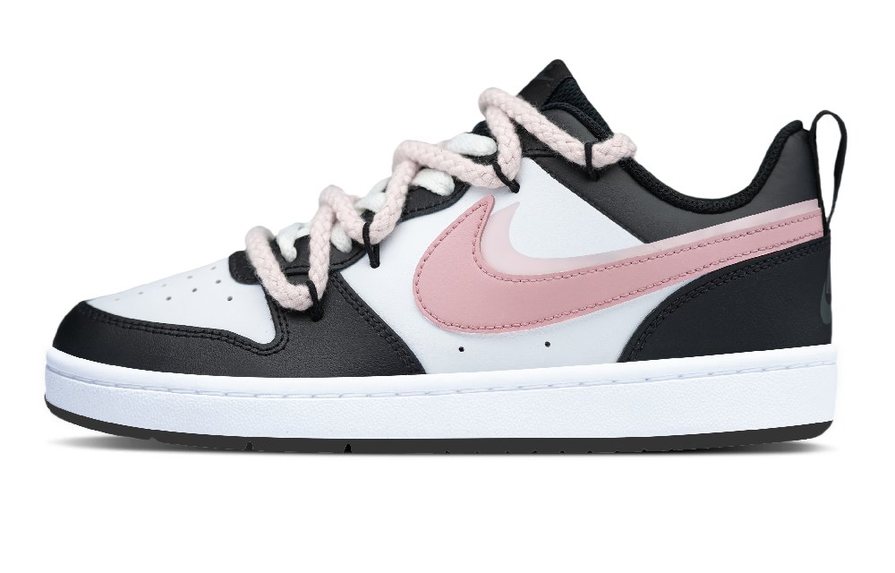 Nike Court Borough Skateboard Shoes Women's Low-Top Pink