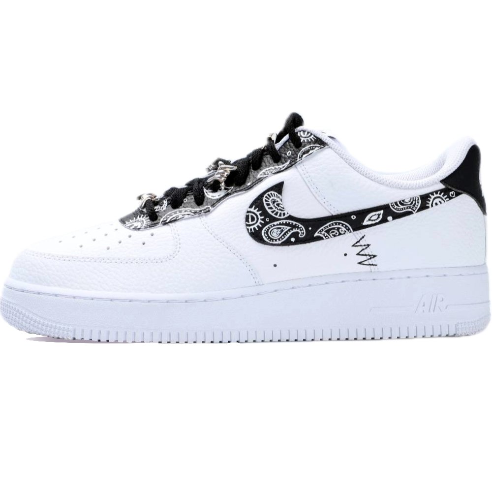 Nike Air Force 1 Low-Top Skateboard Shoes Men's White