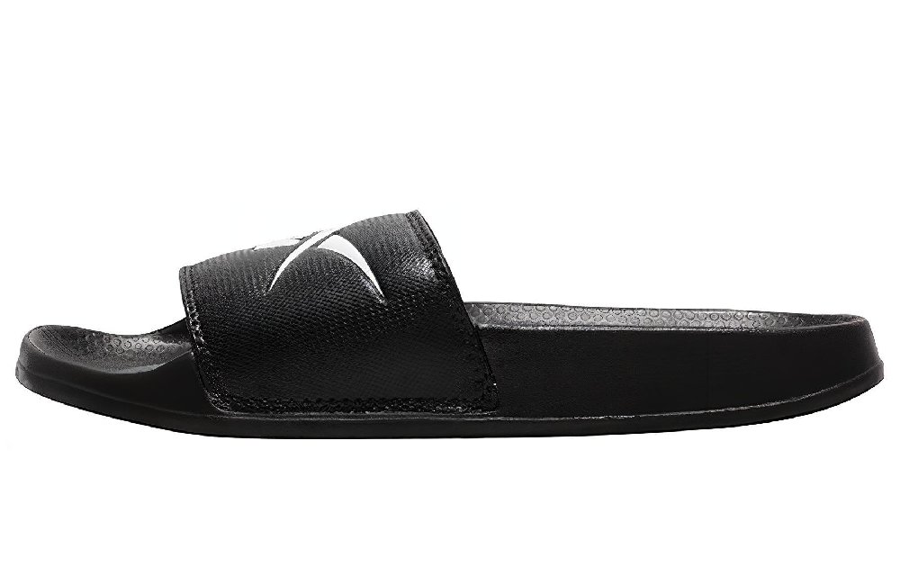 Reebok Classic Slide Sandals 'Dark Black White'