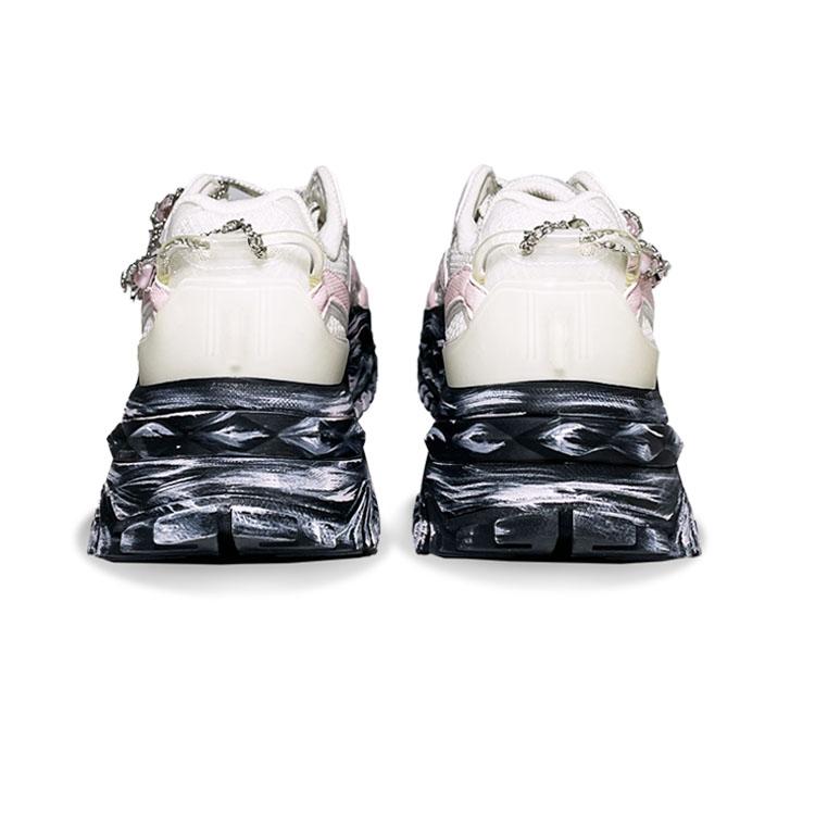 FILA FUSION BIANCO Anti-Slip Wear-Resistant Low-Top Casual Shoes Women's White Pink купить в интернет-магазине Yoocart с быстрой доставкой по России.