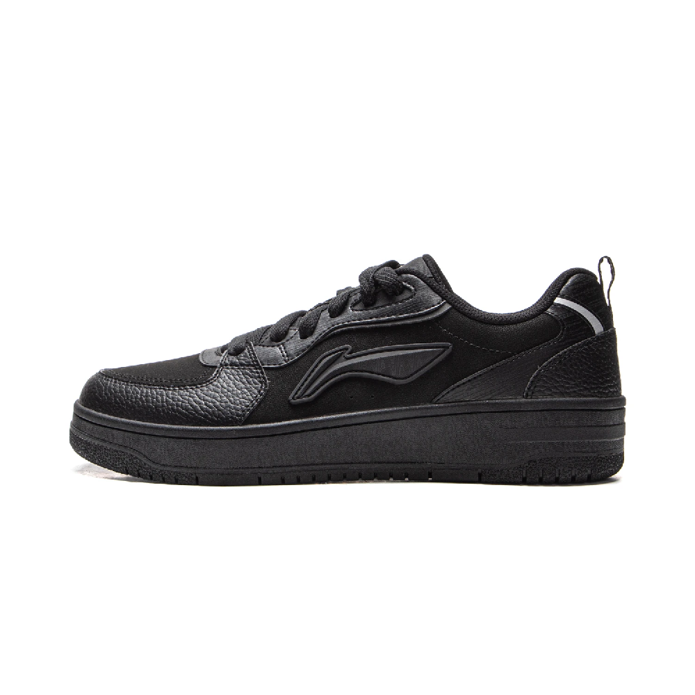 LiNing Tianji Soft Cushioning, Wear Resistant Low Top Skateboard Shoes Men's Black