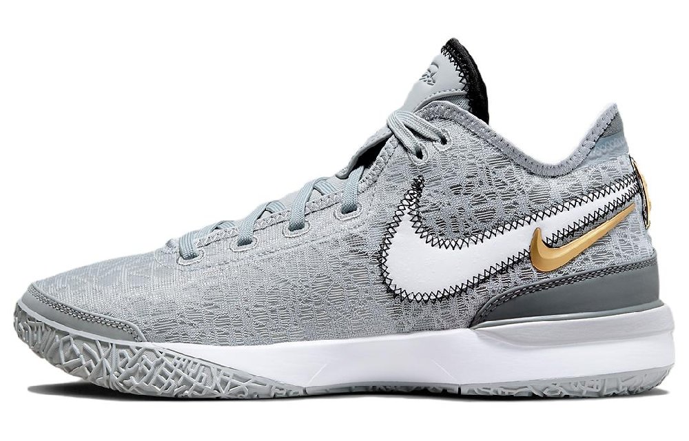 NIKE LeBron NXXT Gen Баскетбольные кроссовки Низкие Мужские Серебристые