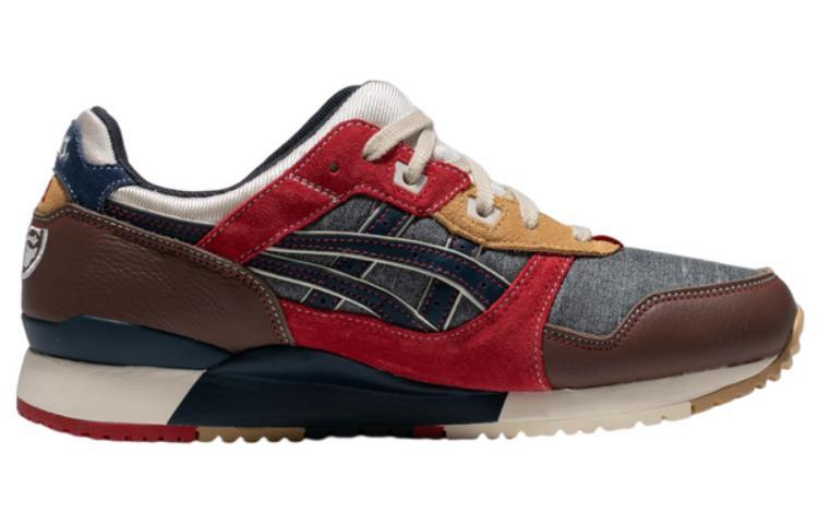 EVISU X Asics Gel-Lyte 3 Red Gray Brown купить в интернет-магазине Yoocart с быстрой доставкой по России.