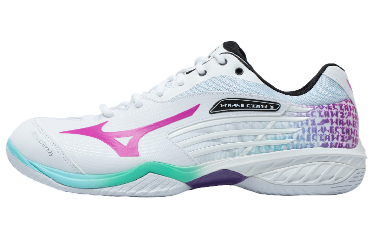 Mizuno Wave Claw 'White Green Purple'