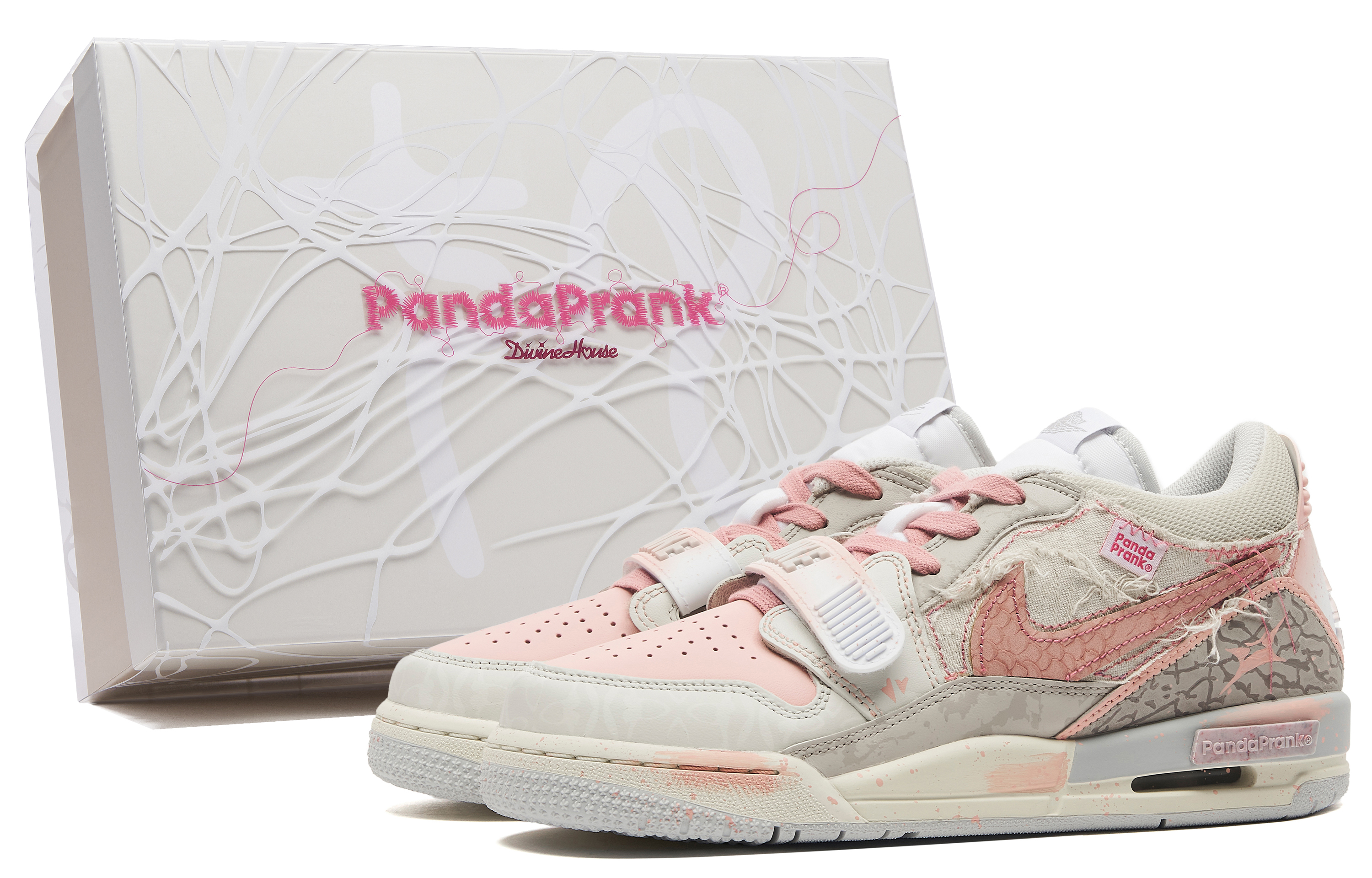 Jordan Legacy 312 Vintage Basketball Shoes Women's Low top Pink/Yellow купить в интернет-магазине Yoocart с быстрой доставкой по России.