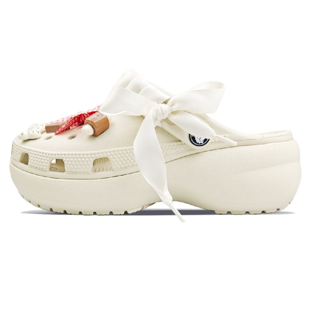 Crocs Classic Platform Clog Clogs Unisex White
