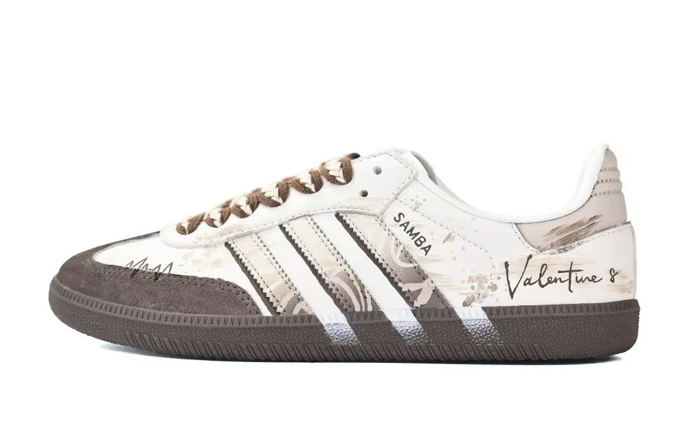 Adidas Originals SAMBA OG Low top German Army Trainers Unisex Brown White