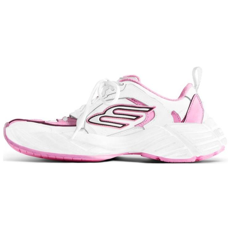 Balenciaga Monday Low Top Casual Shoes Women's Pink