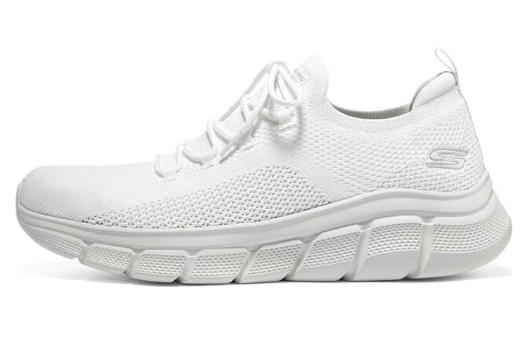 Skechers BOBS B FLEX Cushioning Abrasion Resistant Breathable Low Top Casual Shoes Men's White